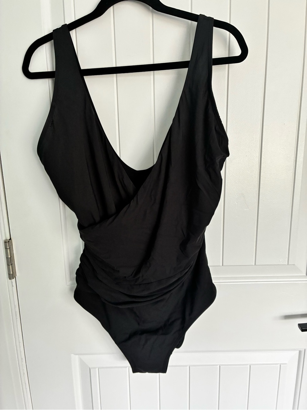 L.L. Bean Black One-Piece Swimsuit